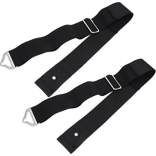 2 Stück robuste Gepäckgurte, elastische Bungee-Gurte für Koffer, Reisezubehör, verstellbare Gepäckgurte