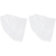 2 Stück elastische Tischdecken, runde PVC-Tischdecken mit Flanellrücken, ölabweisend, wasserabsorbierend, einfach