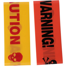2pcs Halloween Cordon Belt Warning Tape for Party Layout Props Halloween Party Decorations and Supplies