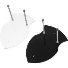 Wandmontierter Schwertständer und Axthalter aus Acryl mit abnehmbarem Design