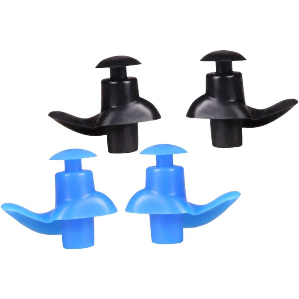 2Pcs Earplugs For Swimming Reusable Silicone Earplugs Noise Cancelling Ear Plugs Moldable Ear Plugs 5455468018848