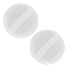 2 Stück Thermostat-Einstellknopf, Kühlschrank-Drehknopf-Griffkappe, universelle Bedienknöpfe