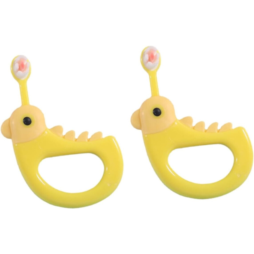 Hkhbjs 2Pcs Toothbrush For Toddlers Boys And Girls Toothbrush Soft Bristles Oral Care Tool Safe Comfortable For Years