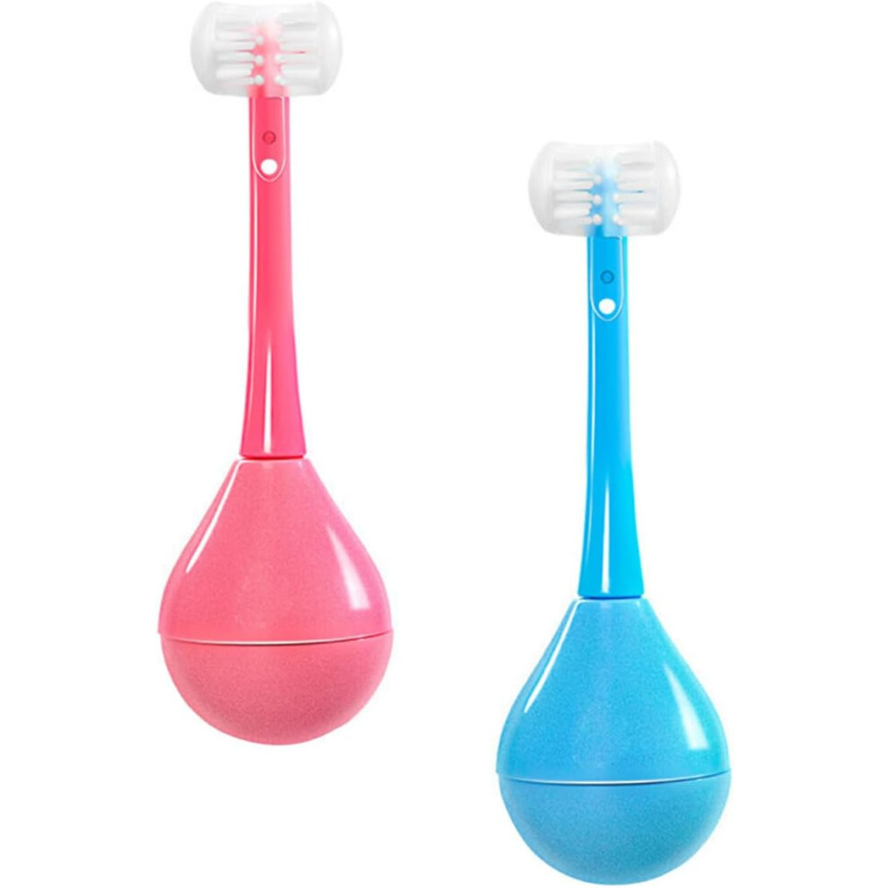 Hkhbjs 2Pcs Boy Girl Toothbrushes Soft Manual Tooth Cleaning Tool Cartoon Design For Boys And Girls Bathroom Use