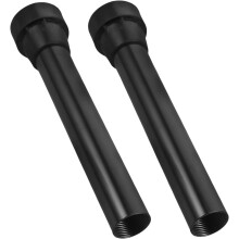 2 stuks vervangende rubberen beschermkussens voor de poten van een outdoor trampoline, universele ronde springkussenset