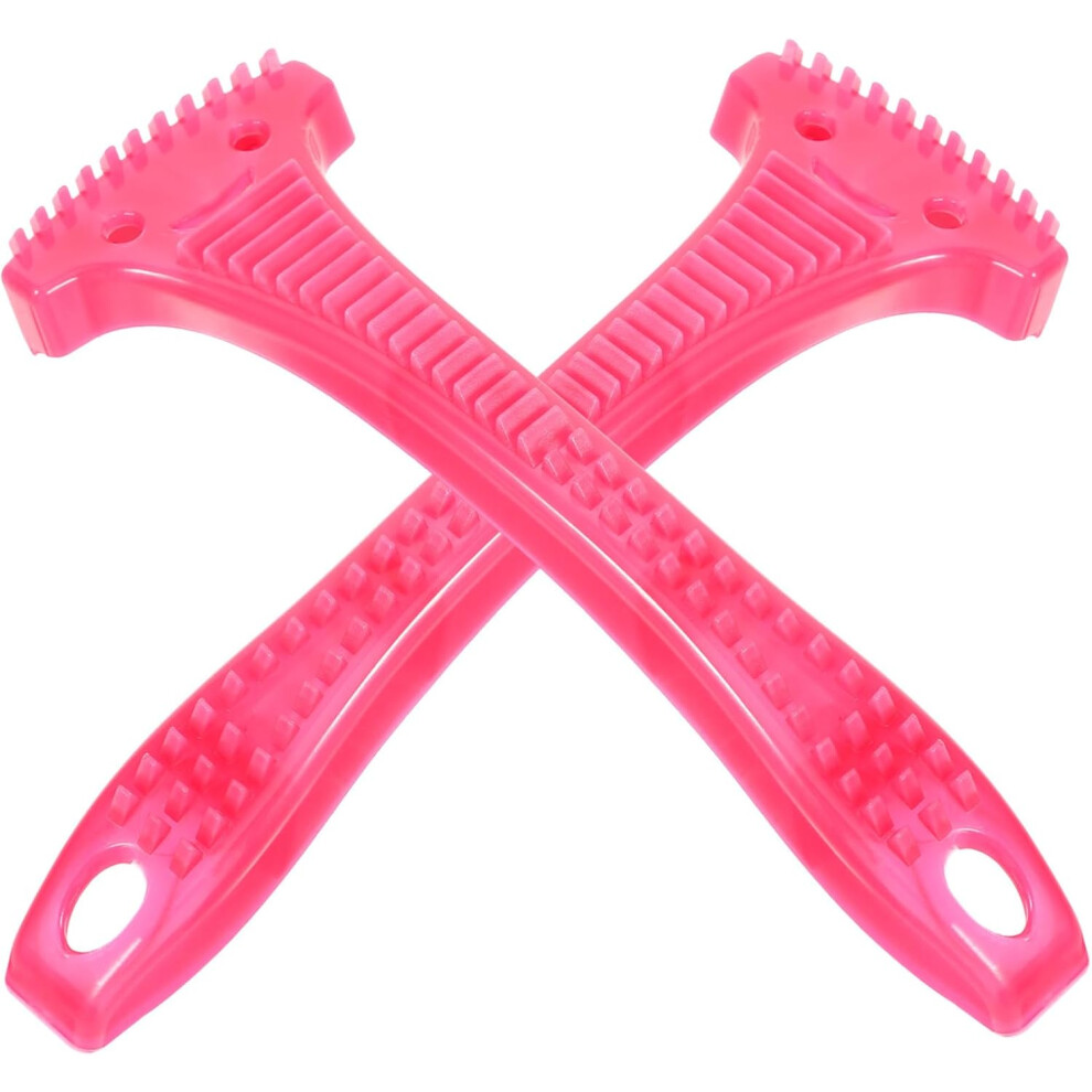 Hkhbjs Pedicure Exfoliating File 2Pcs 13.5Cm Abs Foot File