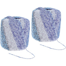 2pcs Knitting Doll Material Kit Soft Yarn for Scarf Crochet and Yarn for Crocheting Bags