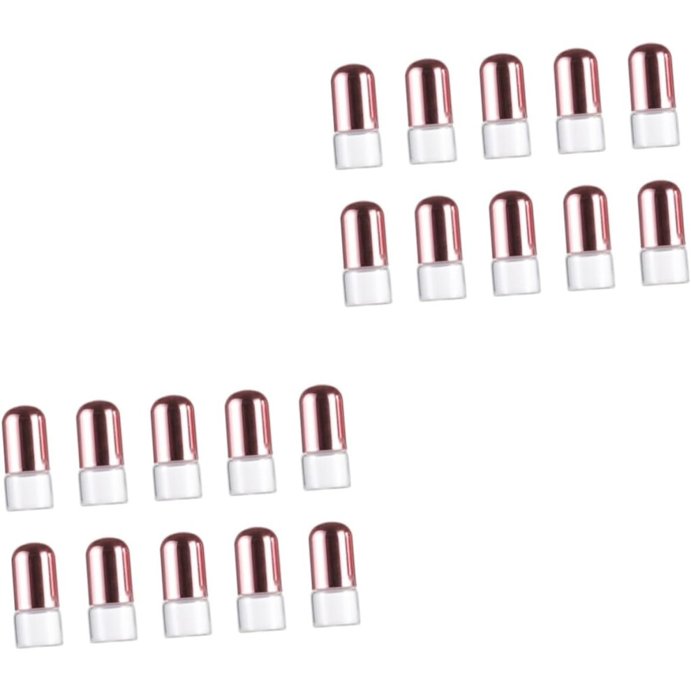 Hkhbjs 20Pcs Glass Essential Oil Roller Bottles For Oils Perfume Bottle Empty For Travel Toiletries