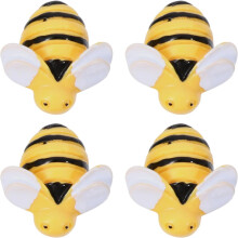 20 naturgetreue magnetische Kühlschrankaufkleber mit Bienenmotiv aus Kunstharz, hübsches Design, gute Haftung