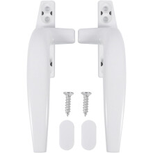 2-teiliges Set moderner Aluminium-Fenstergriffe