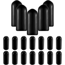 20Pcs Airbrush Bottle Caps Replacement Plastic Nozzle Tips for Airbrush Jars Portable Bottle