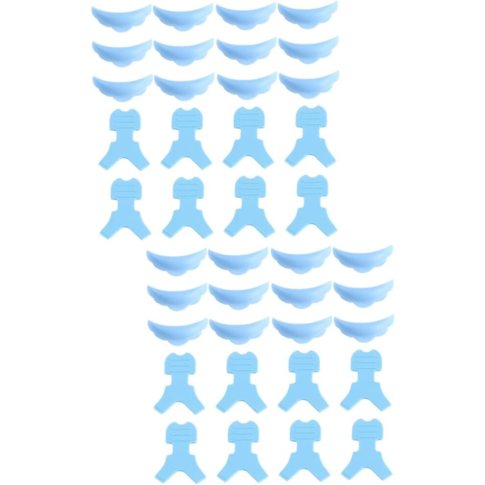 Hkhbjs 20Pairs Eyelash Perm Curler Pad Silicone Pad Lift Brush For Eyelash Curling Gasket Use