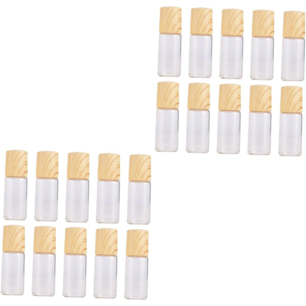 Hkhbjs 20Pcs Refillable Glass Roller Bottles For Essential Oils For Travel Toiletries And Aromatherapy Use