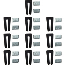 10er-Set Ventilator-Auswuchtclips, leichtes Kunststoffgewicht (5 g), Auswuchtset für Deckenventilatorflügel, einfache Handhabung