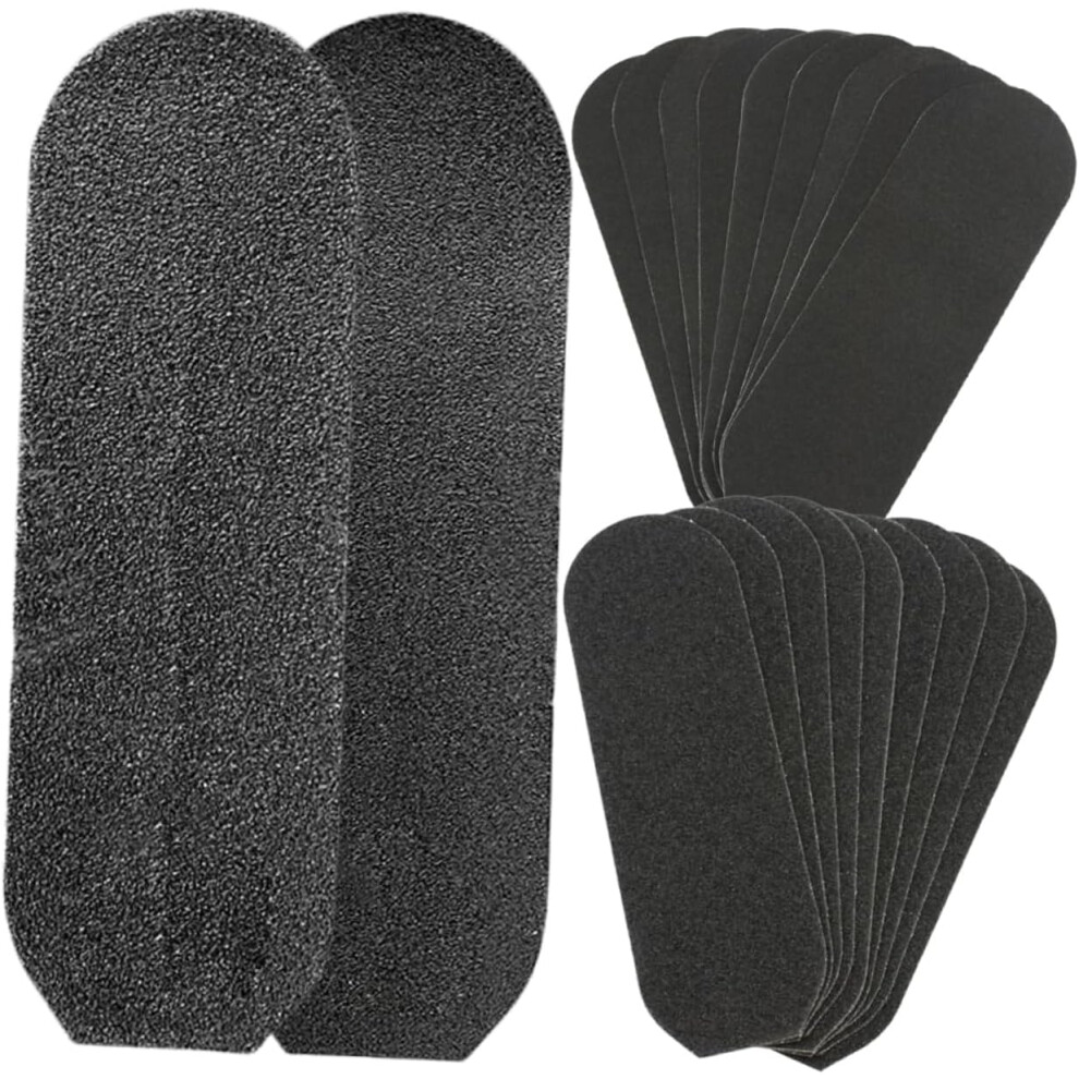 Hkhbjs Black 20Pcs Footboard File Sandpaper Refills For Pedicure File Refill Pads Dead Skin Remove Tool Manual Foot Tool Supply