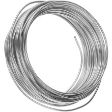 2 piezas de alambre metálico para manualidades, 1 mm de diámetro, 10 m de longitud, alambre flexible y suave para herramientas de escultura.