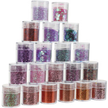 Fläschchen mit feinem Glitzer für Nägel, Glitzerpailletten, DIY-Maniküre, Bastelbedarf, Nagelkunst-Werkzeuge, Zubehör