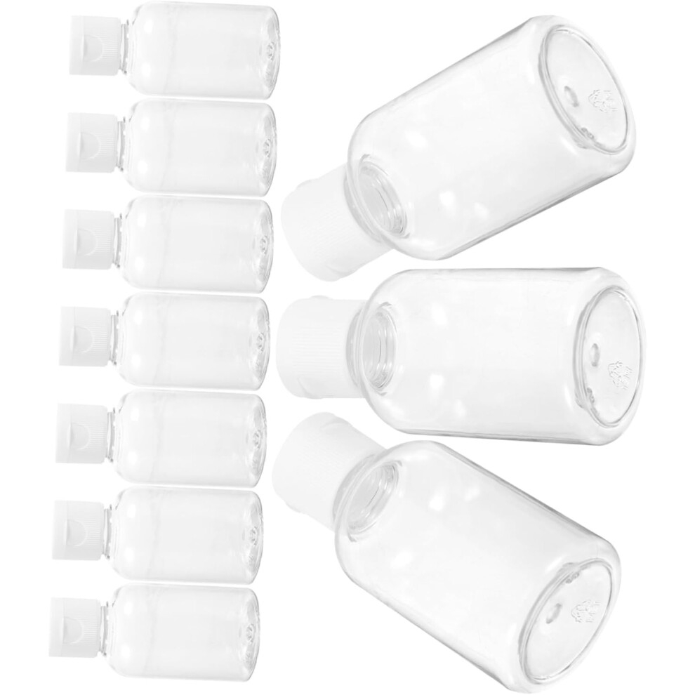 Hkhbjs 20Pcs Plastic Travel Bottles Leakproof Shampoo Lotion Containers For Travel Toiletries For Airline Carry Toiletry Bottles