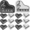 20pcs Piano Shaped Mini Erasers for Students School Rewards Small Cute Erasers with Random Patterns 1