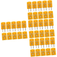 20 Sets Thermoelement-Drahtverbinder Typ K, Thermoelement-Adapter Typ K, leicht, einfach zu installieren