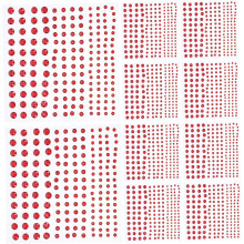 20 pegatinas de diamantes de imitación autoadhesivas para uñas, decoración y diseño de uñas.