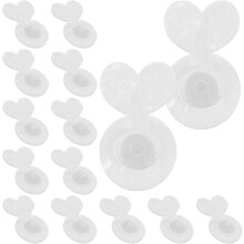 20Pcs Silicone Earring Backs Stoppers for Heavy Earrings Secure Locking Pin Backs Anti-Droop Jewelry Accessories