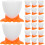 20 pezzi di contenitori in plastica per uova sode, a forma di pollo, con supporto alto. 1