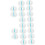20pcs Sports Non-slip Adhesive Patch Elastic Sensor Fixed Patch Breathable 1