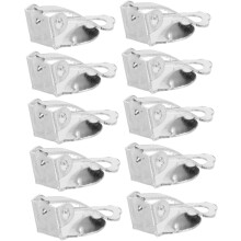20 Stück Ohrclips, Ohrring-Konverter, runde Ohrclips, flache runde Ohrringkomponenten, Schmuckwerkzeuge für DIY-Projekte