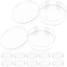 Petrischalen und Tissue-Engineering-Sets aus Kunststoff mit sicheren Deckeln, 20 Stück, praktisches Design