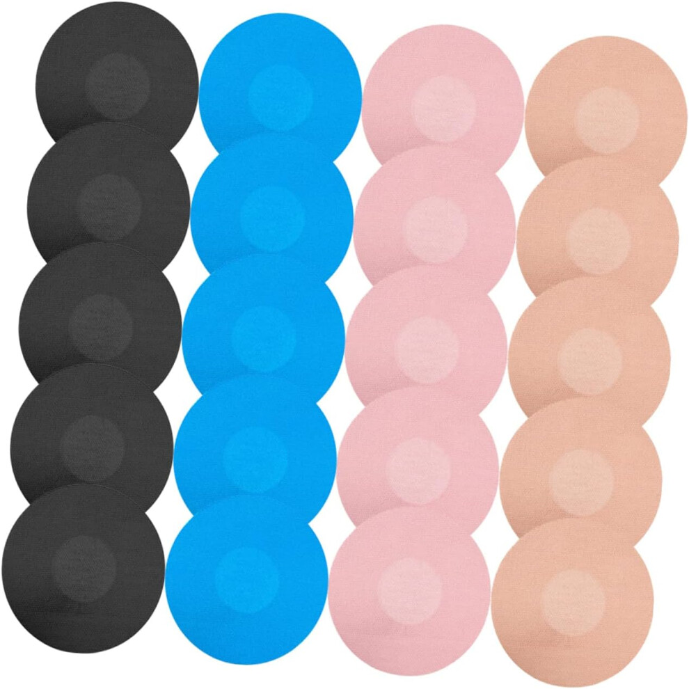 Hkhbjs 20Pcs Anti-Skid Sensor Patches Set Breathable Sweat-Absorbing Covers