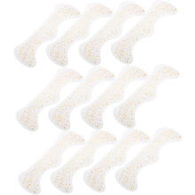 20 Stück einfach anzuwendende Sommersprossen-Aufkleber für das Gesicht, natürliche Sommersprossen-Make-up-Patches mit Glitzer