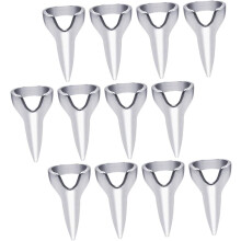 Hairstylist Ring Hair Separator Comb 20pcs Silver Finger Accessories Hairdressing Utensils