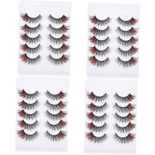 20 Paar künstliche Wimpern für Partys, Make-up, Wimpernverlängerung, natürliche Wimpern für Abendveranstaltungen