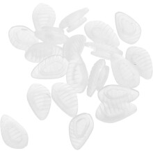 20 Paar Silikon-Nasenpads für Brillen, rutschfestes Brillenzubehör für die Reparatur von Sonnenbrillen