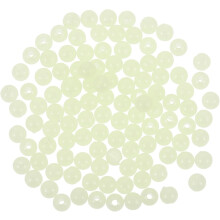 Wiederverwendbares Set mit 200 runden, leuchtenden Angelperlen (4 mm, 5 mm) – Angelzubehör
