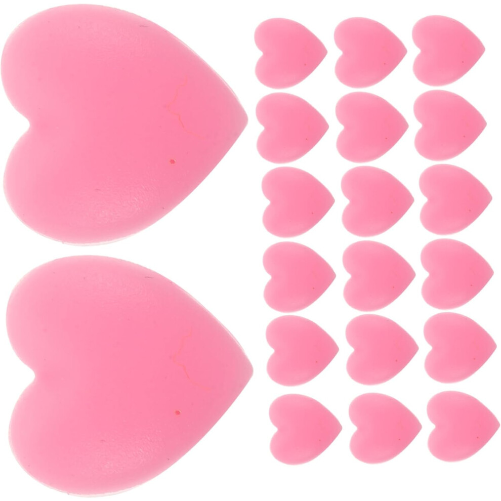 Hkhbjs Pink 20Pcs Silicone Eyeglass Ear Grip Holders Comfortable Slip Resistant Glasses Temple Tips For Eyewear