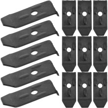 20pcs Iron Table Leaf Levelers Fasteners with Wear Resistance and Easy Installation
