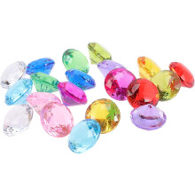 20pcs acrílico pedras preciosas cristais falsas gemas misturadas cor artesanato decorativo promover a imaginação