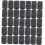 200pcs Adjustable Buckle Silicone Anti-Slip Ear Protective Hook Rope Regulator Black 1