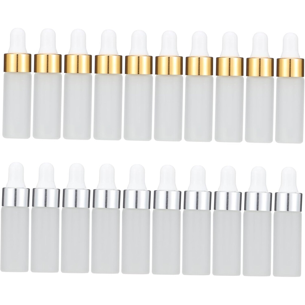 Hkhbjs 20Pcs Travel Dropper Bottles Lightweight Essential Oil Bottles For Sample Bottling And Go Use