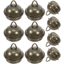 20 Mini-Vintage-Eisenglöckchen für Haustierhalsbänder mit schönem Klang, robustes Design, kleine Bastelglöckchen