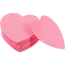 Fusseltücher, Nagellackentferner, 200 Blatt, Aufbewahrungsetui, kompakte Reise-Nagelreinigungstücher, Wimpernreinigungspads