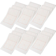 Kalligrafie-Übungspapier, 9 cm Raster, Reispapier für Anfänger, 200 Blatt, Weiß