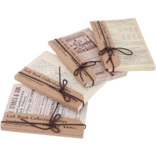 Vintage-Dekorpapier-Set, 240 Stück, Retro-Schreibwaren, Scrapbooking-Material, Papier für Tagebücher