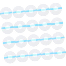 25 parches adhesivos precortados Freestyle Sensor Overpatches Parches adhesivos para sensores
