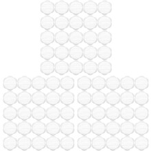 Adesivos de filtragem de cabelo de 75pcs para o dreno do piso Adesivo do filtro de resíduos da malha do dreno do esgoto descartável