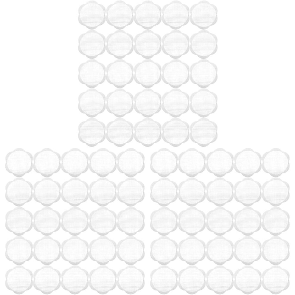 75Pcs Hair Filtering Stickers For Floor Drain Disposable Sewer Draining Mesh Debris Filter Sticker 5455468315961