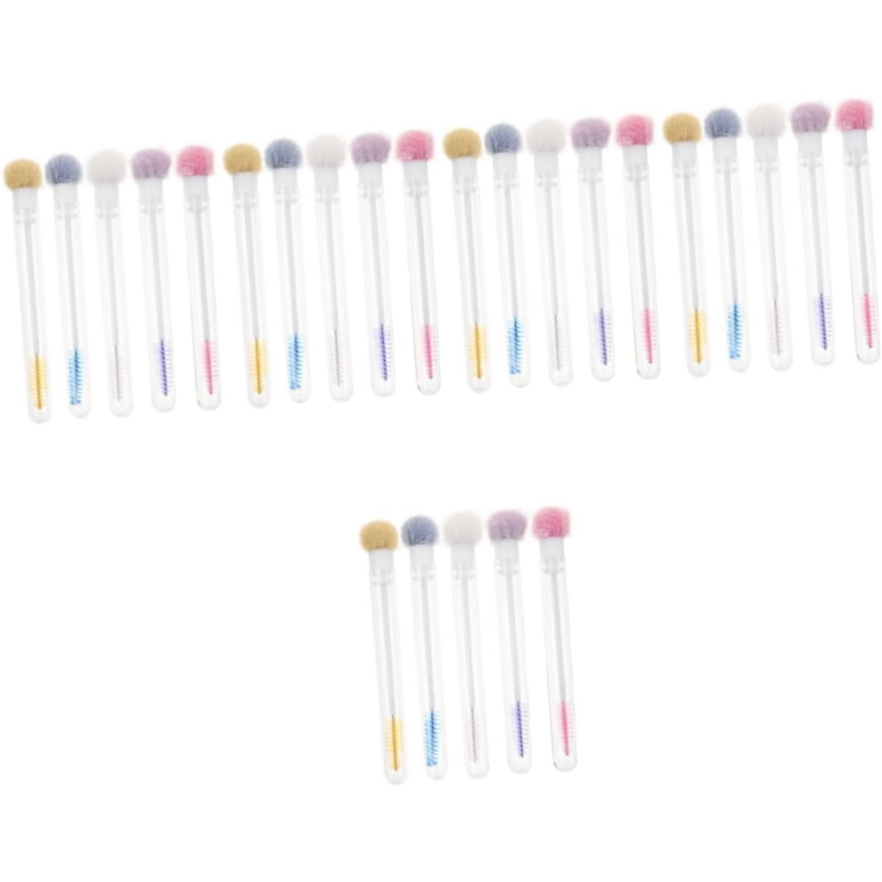 Hkhbjs 25Pcs Eyebrow Eyelash Applicator Lash Brush Mascara Brush Applicator