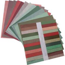 25 Blatt doppelseitiges, dekoratives Scrapbook-Papier (12 Zoll) für die Kartenherstellung